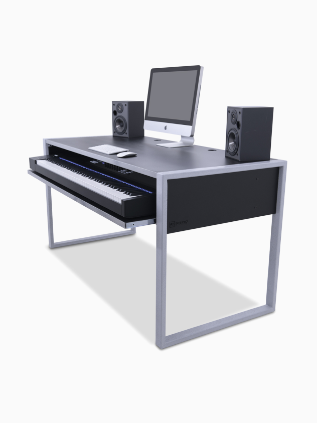 Hybrid steel studio desk deals