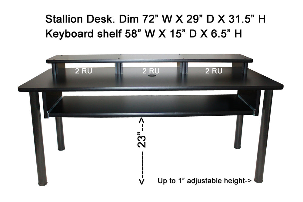AZ-Precision Keyboard Studio Desk | AZ Studio Workstations